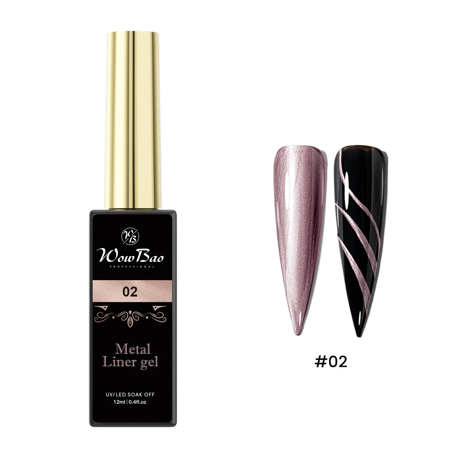 02 Metalic gel liners TPO/Hema free 15ml