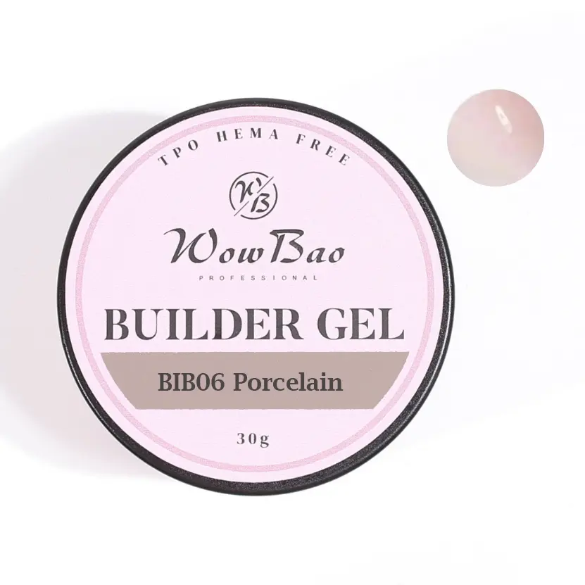 06 TPO/Hema Free Porcelain WOW Builder Gel 30g jar