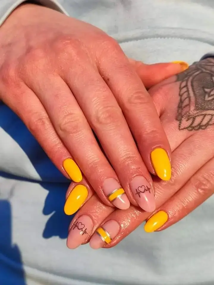 100 Mango, TPO/Hema-Free Gel Polish 15ml - Image 3