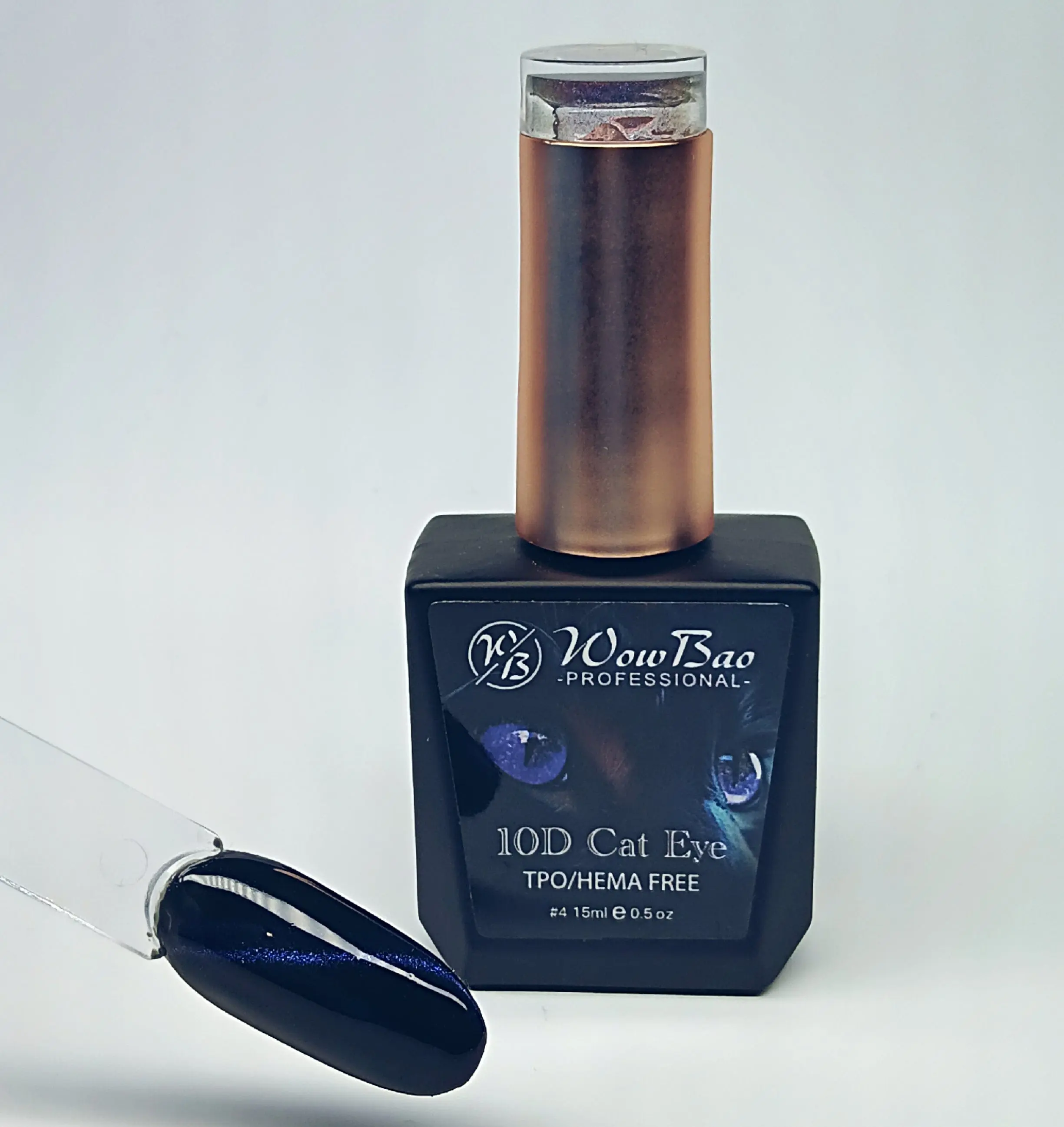 WowBao 10D Cat Eye Set of 6 collection - TPO / Hema-Free Gel Polish 15ml - Image 6