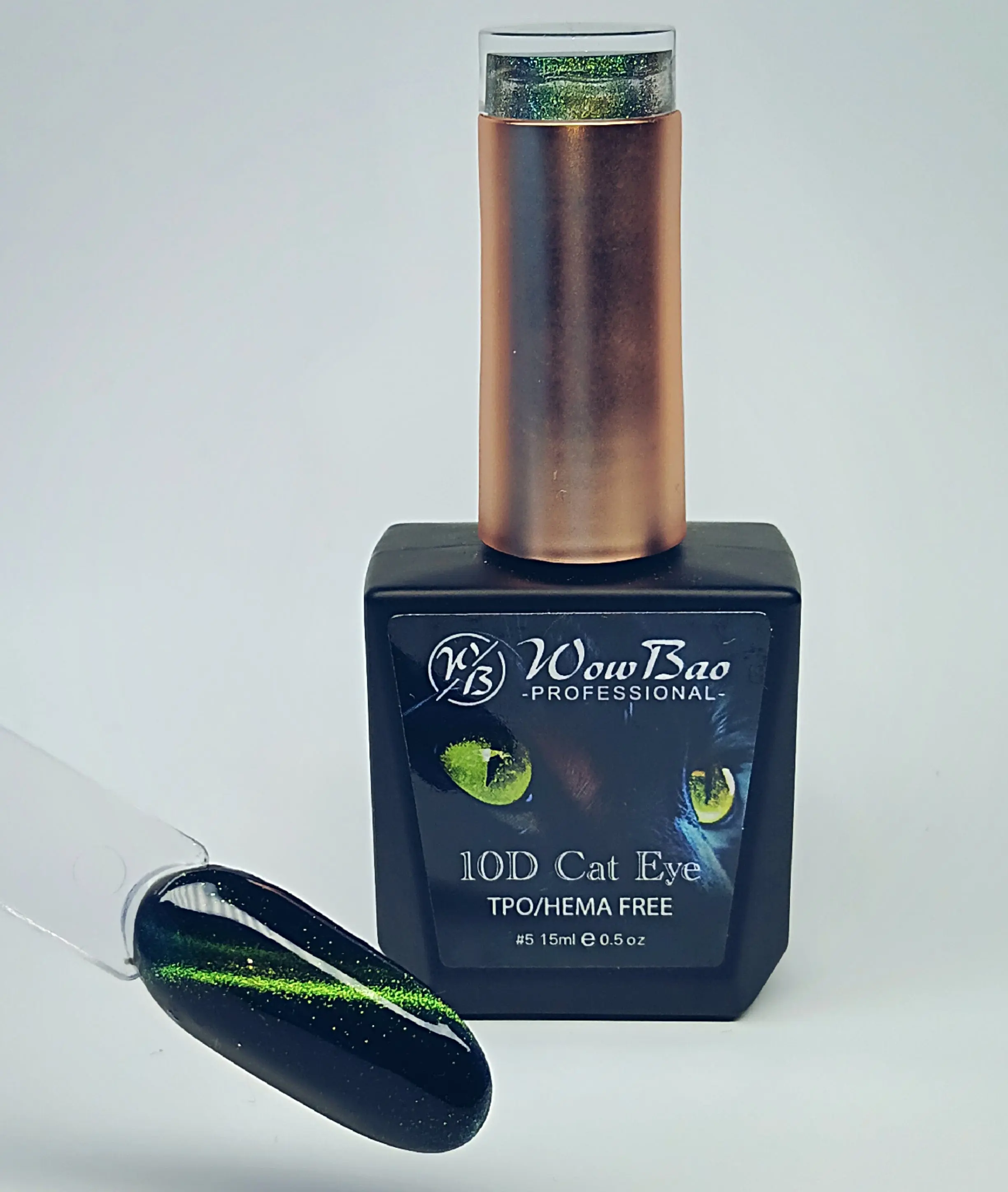 WowBao 10D Cat Eye Set of 6 collection - TPO / Hema-Free Gel Polish 15ml - Image 7