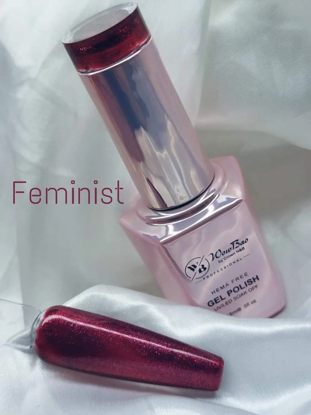 196 Feminist, TPO/Hema-Free Gel Polish 15ml - Image 3