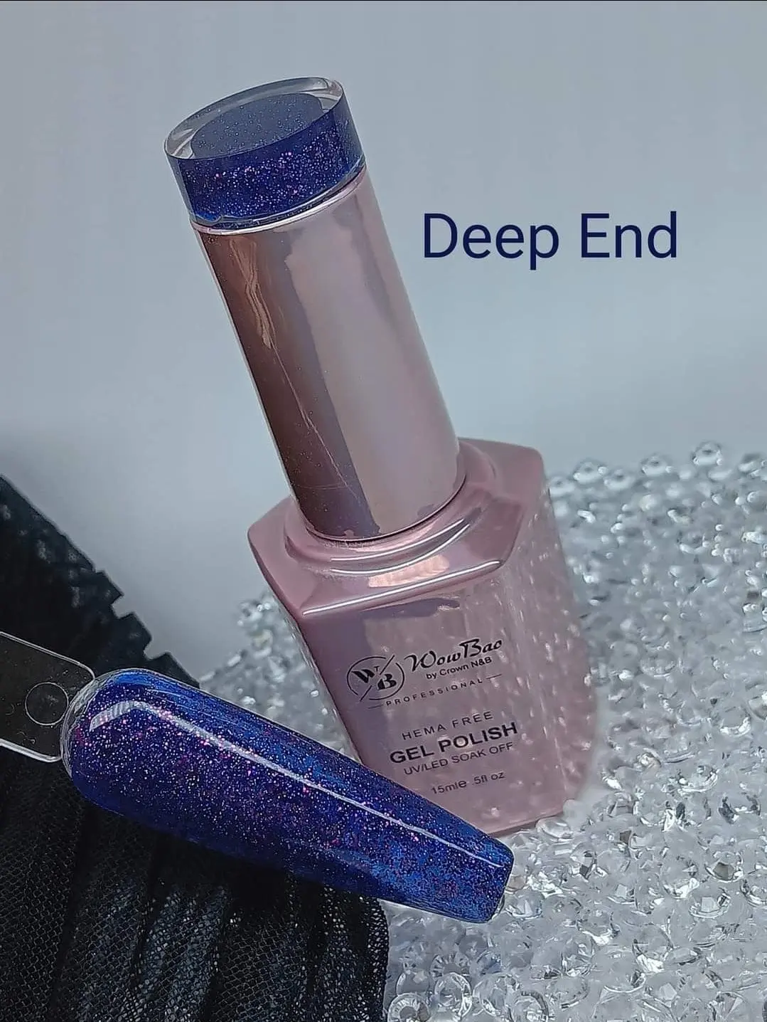 243 Deep End, TPO/Hema-Free Gel Polish 15ml - Image 4