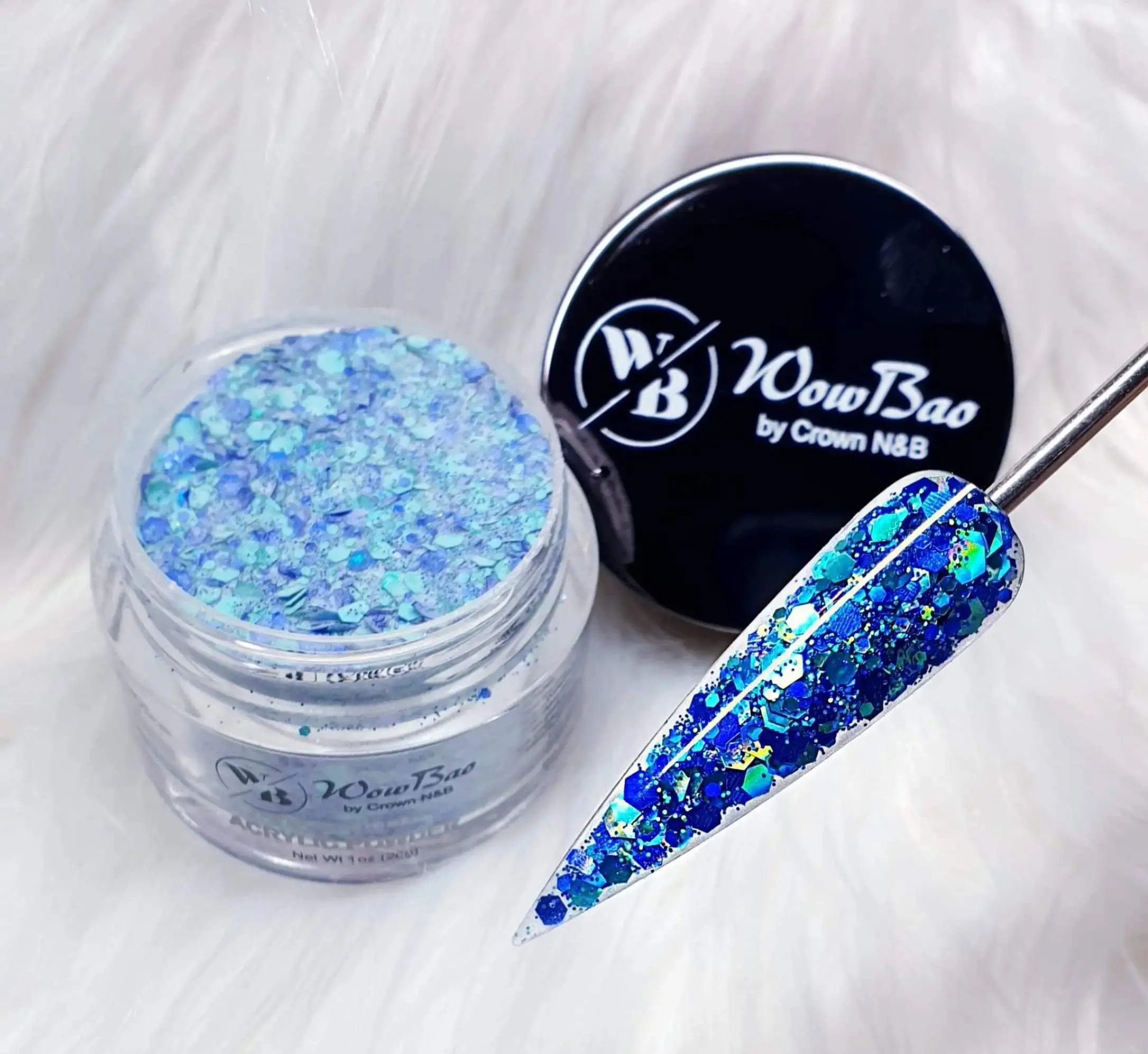 530 Sapphire 1oz/28g Wowbao Acrylic Powder