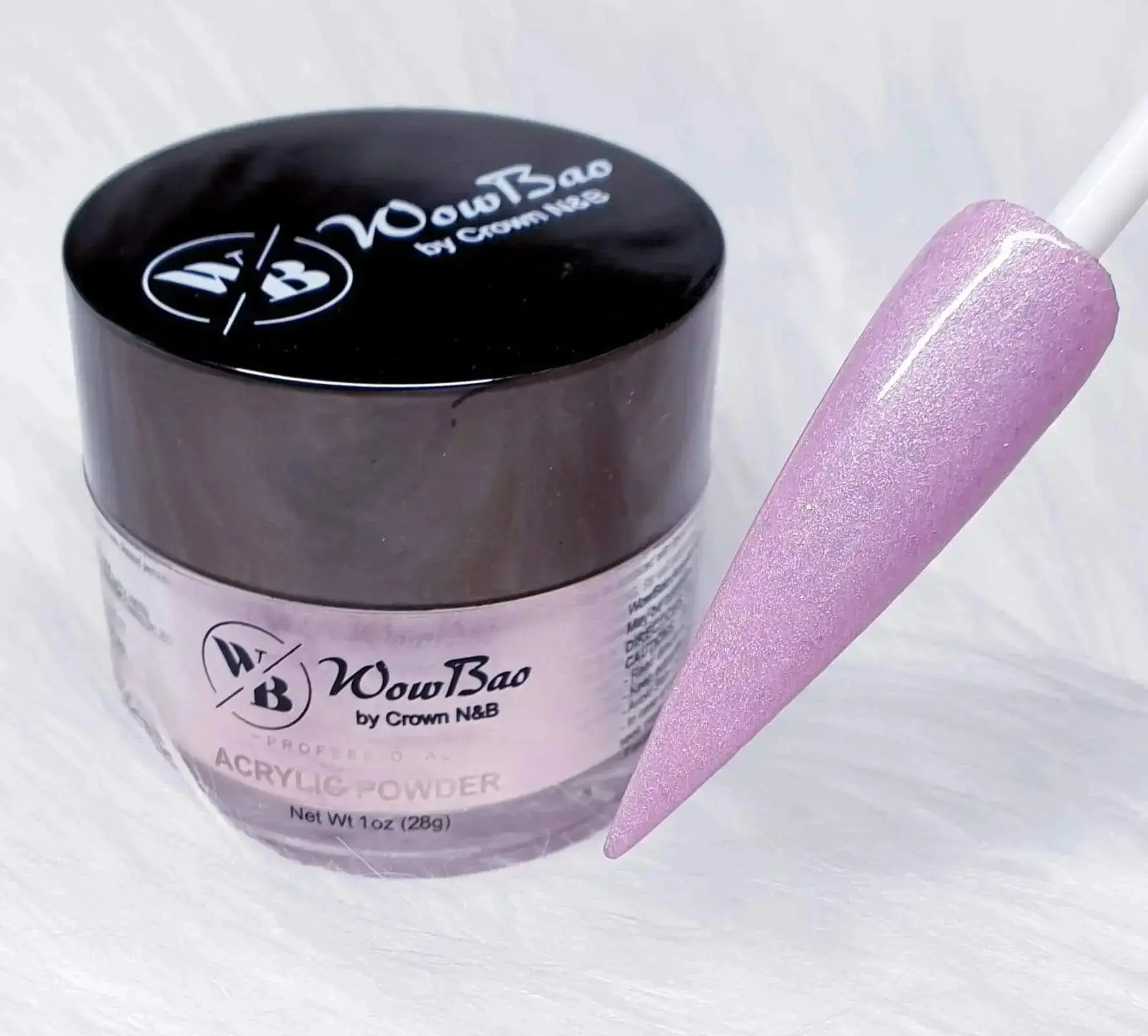 662 Pink Blink 1oz/28g Wowbao Acrylic Powder