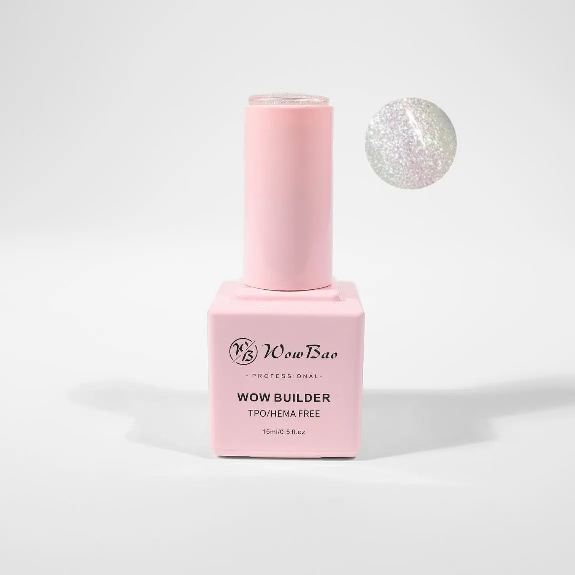 Fae BIB-MM06 TPO/Hema Free WOW brush on Builder Gel in a bottle