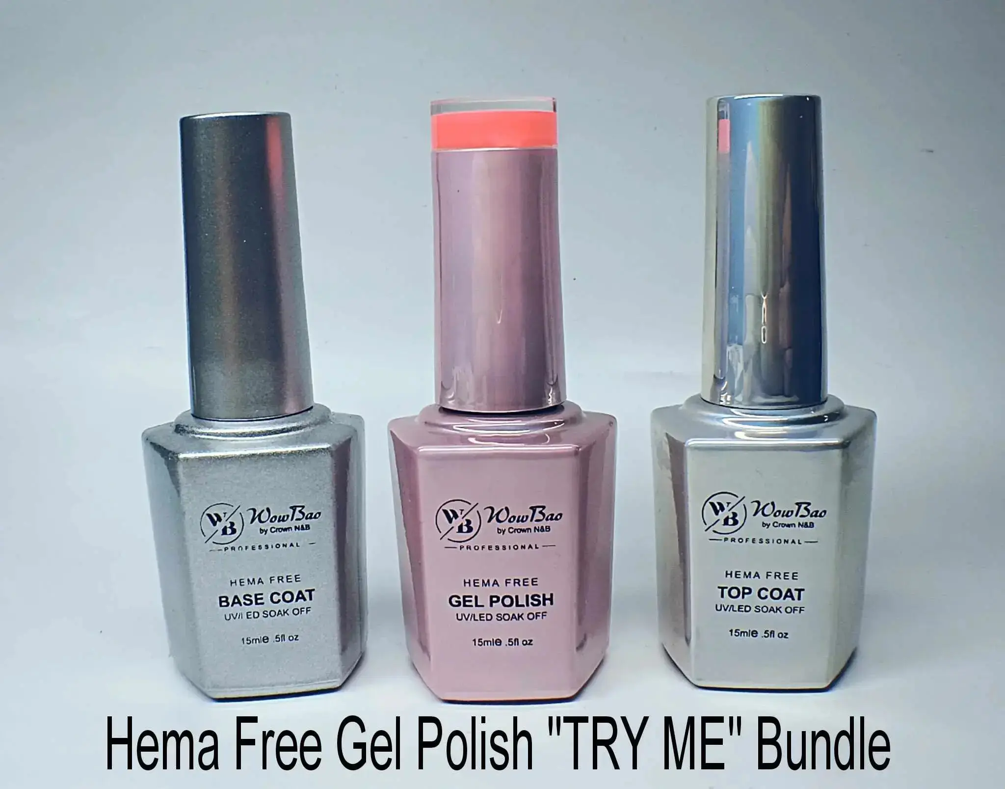 WowBao Hema Free Gel "TRY ME" Bundle for Nails - Image 3