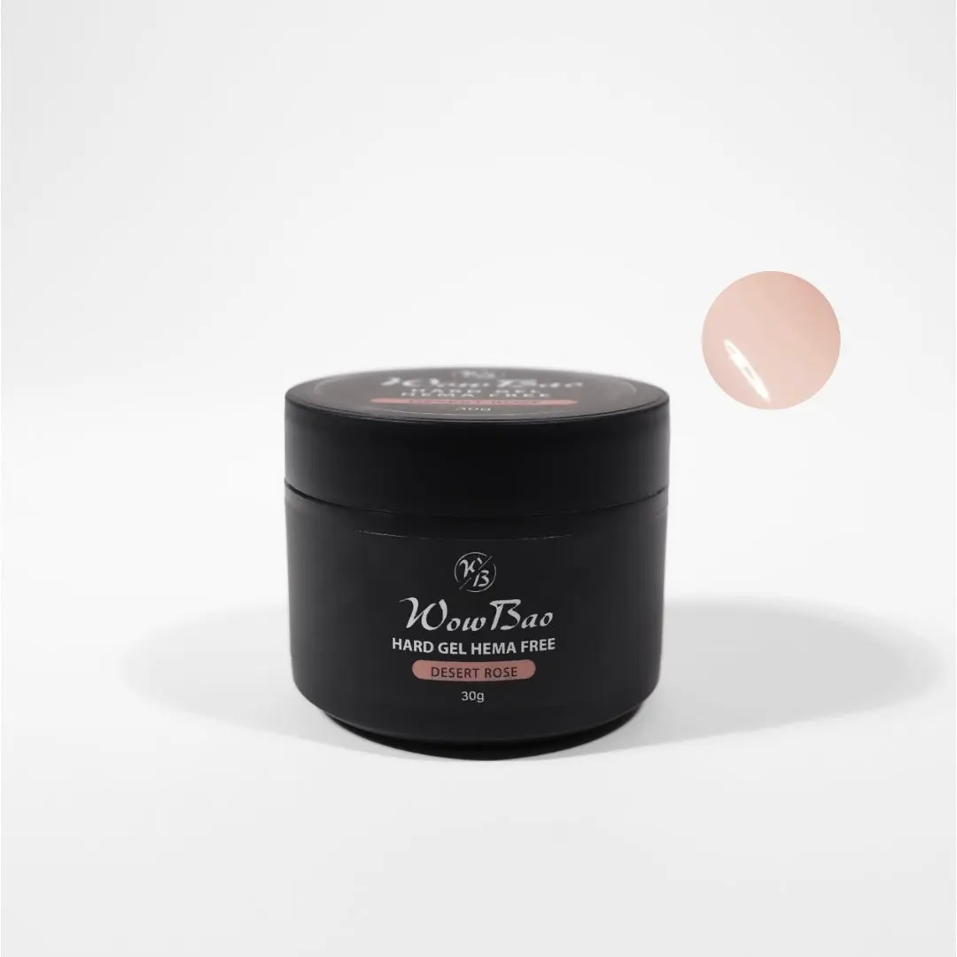 Wow Bao Hema Free Hard Gel 30g -  07 Desert Rose - Image 3