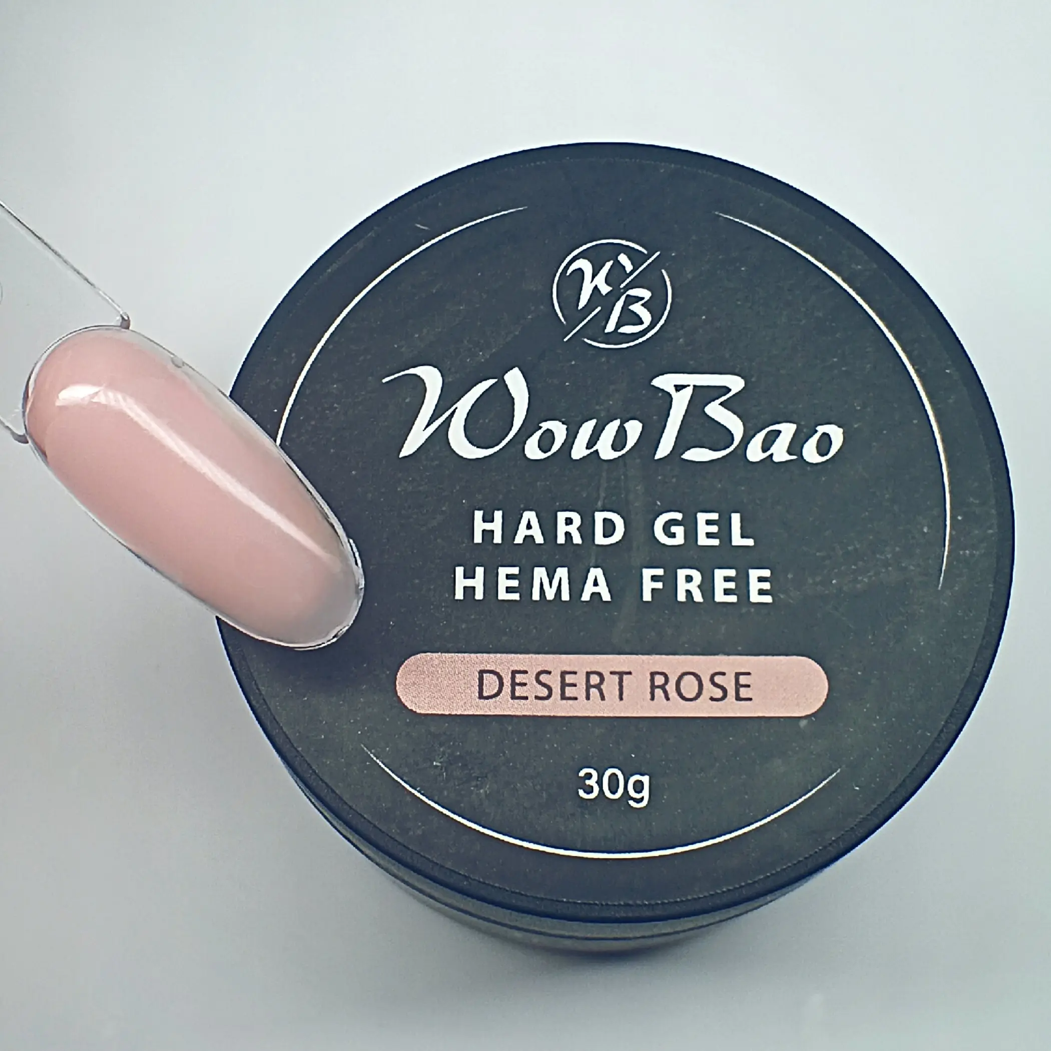 Wow Bao Hema Free Hard Gel 30g -  07 Desert Rose - Image 4