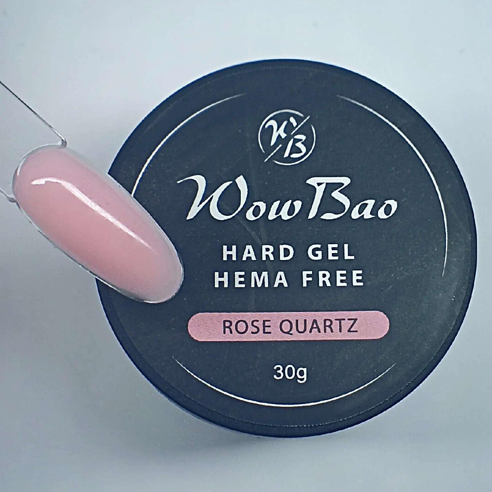 HEMA Free Hard Gel 30g -  08 Rose Quartz - Image 4