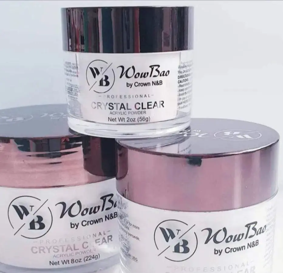 Crystal Clear WowBao Acrylic Powder