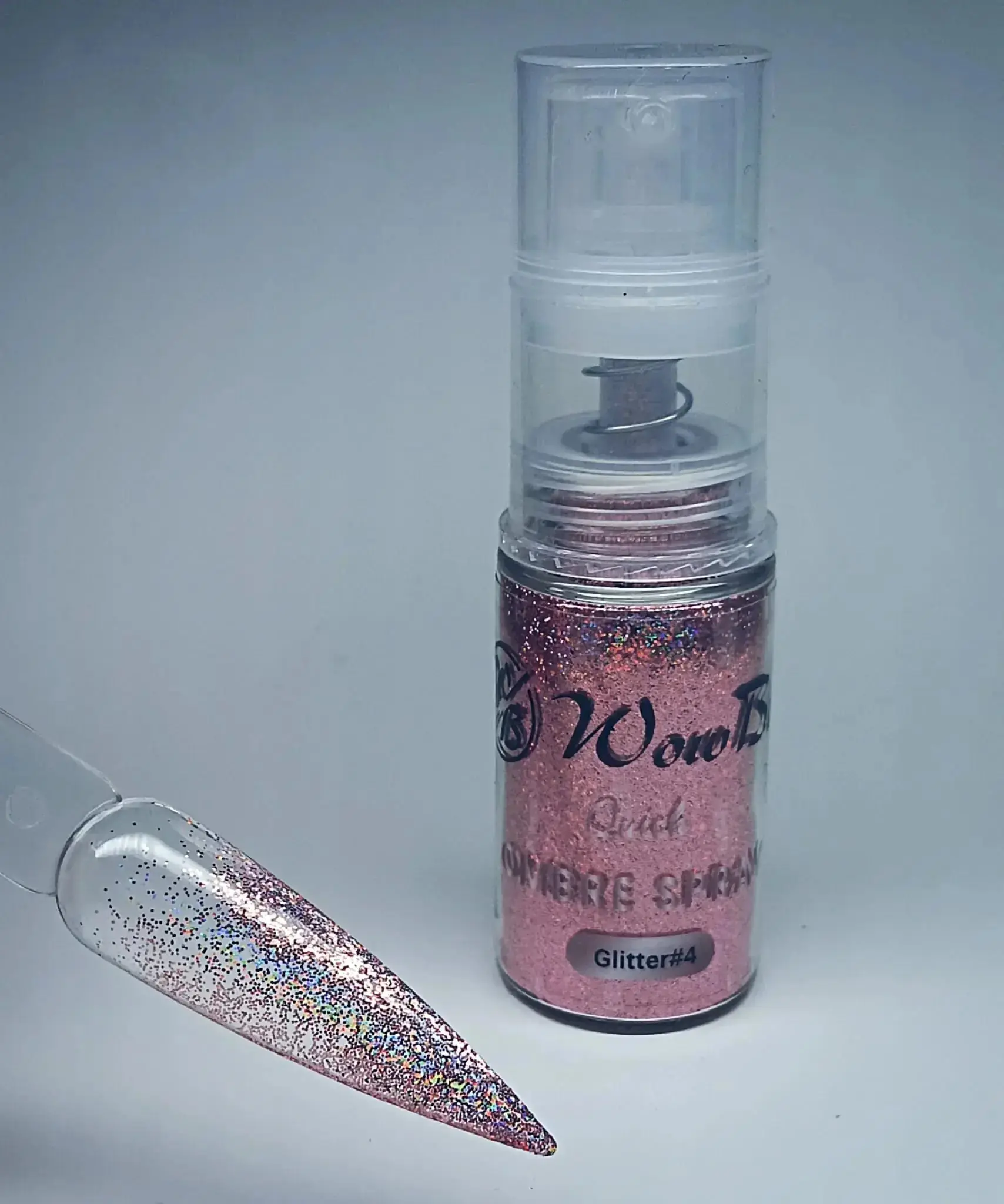 Quick Ombre Spray - Pink Glitter 04