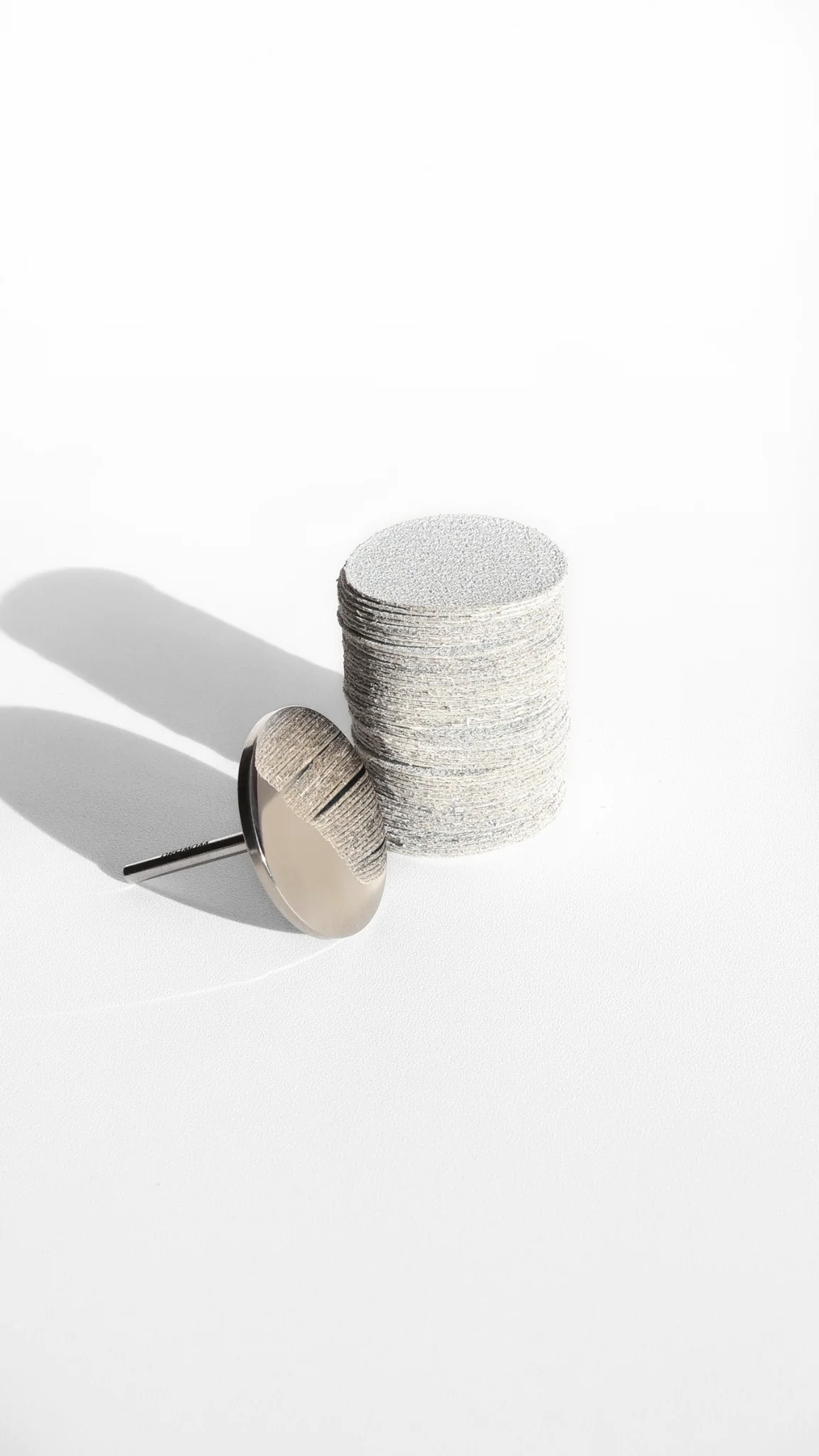 Sanding Disc Holder and all 3 grit - Image 2