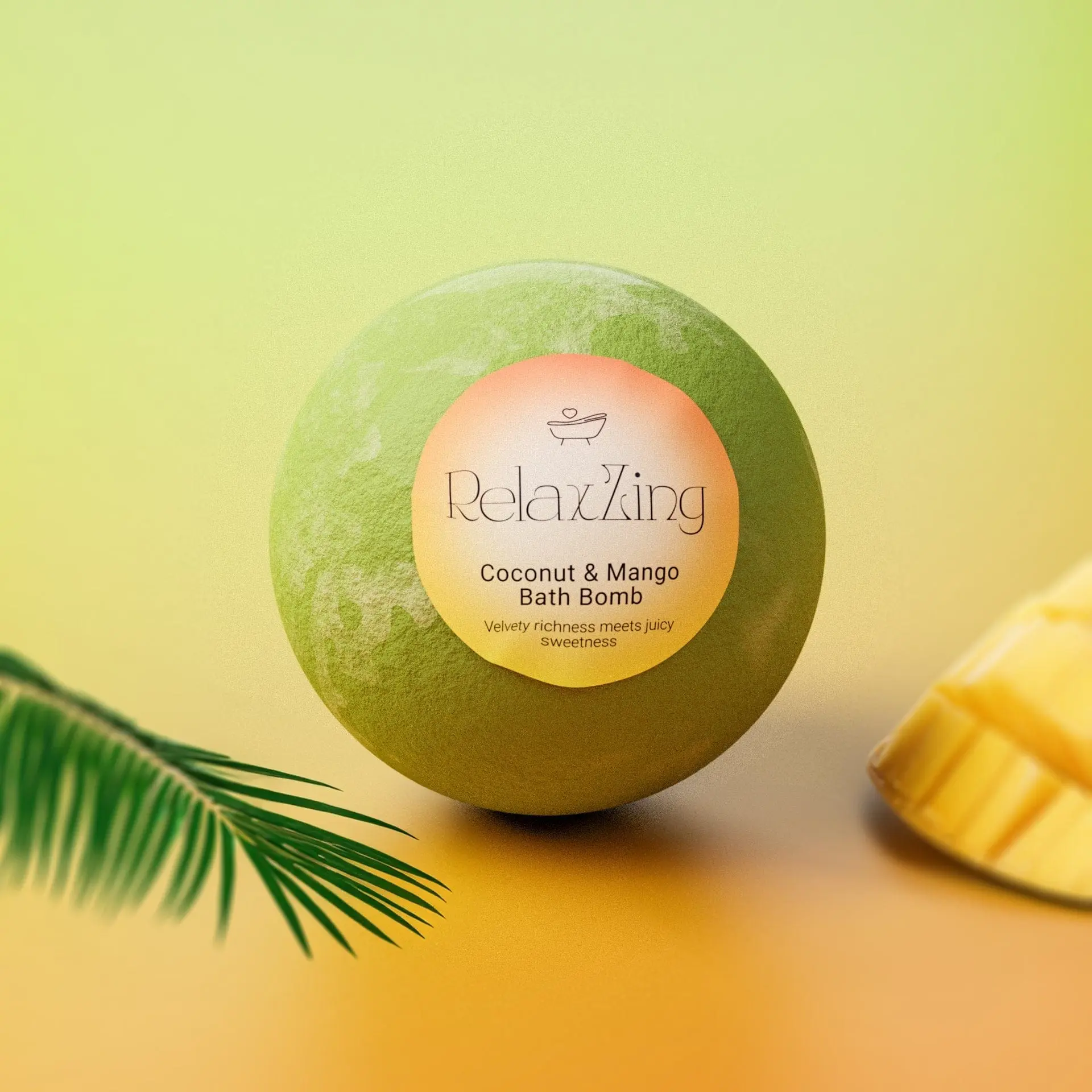 Sunlit Savor-Mango Bathbomb