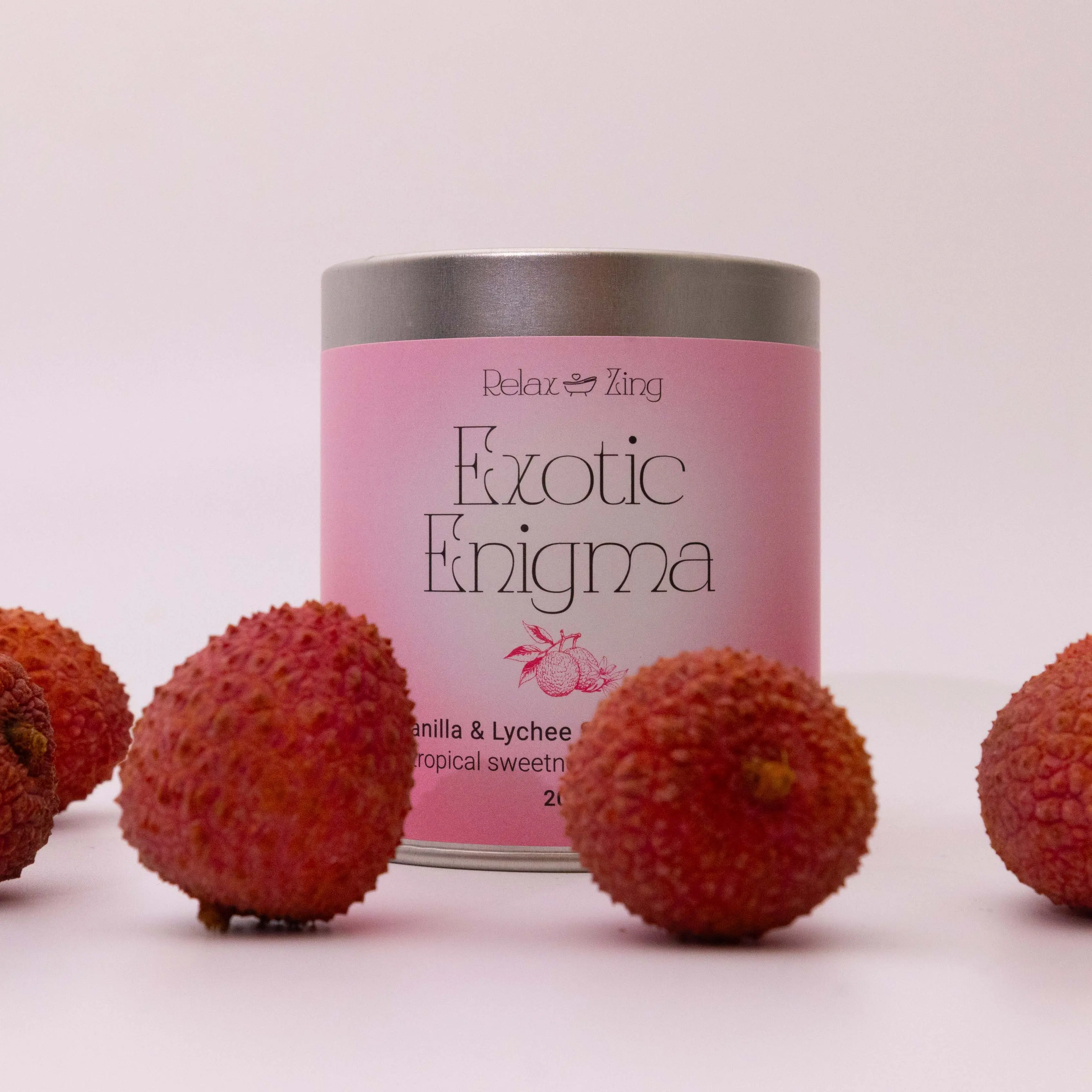 Exotic Enigma - Vanilla & lychee Candle - Image 3