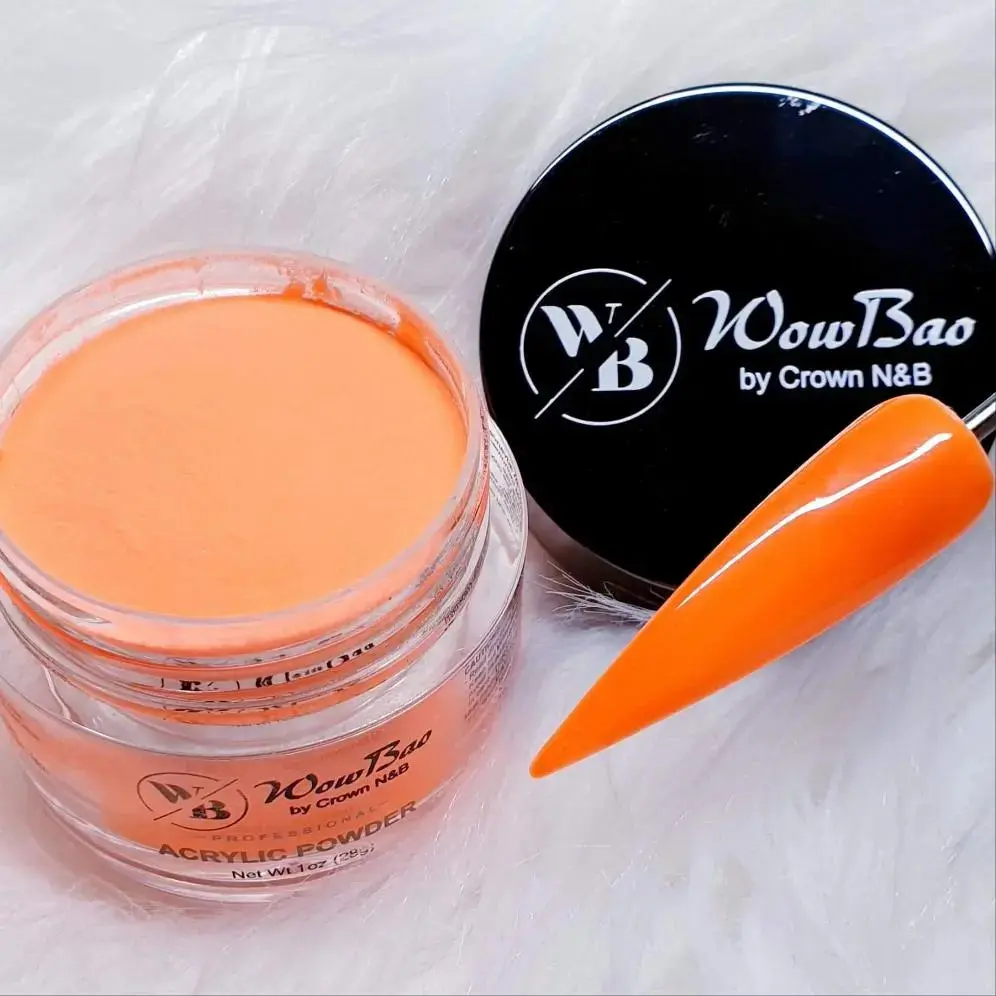 145 WOW Orange WowBao Acrylic Powder
